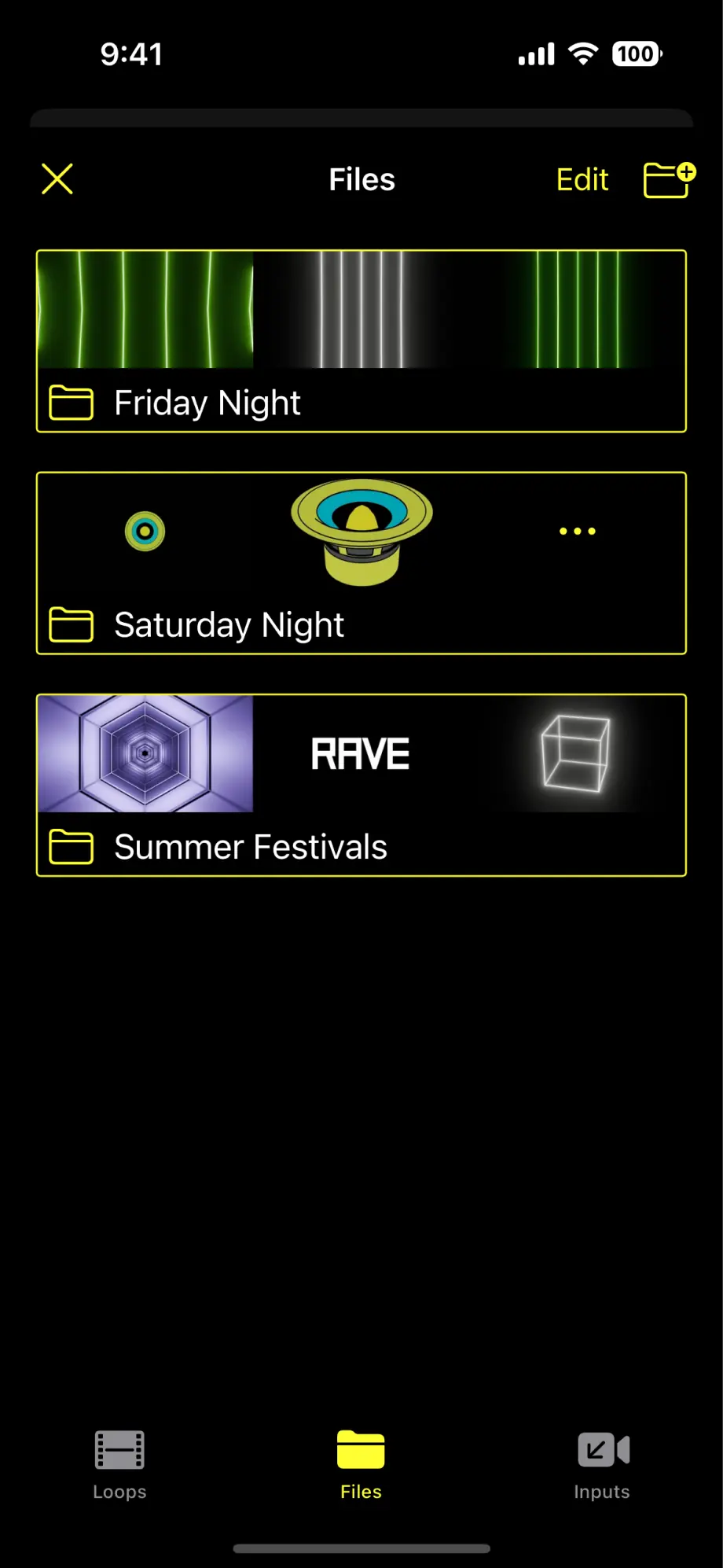 App screenshot